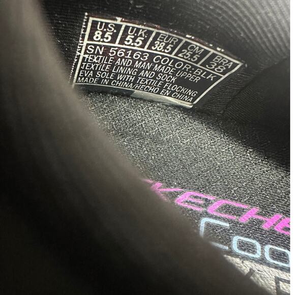 Skechers Summits Machine Washable Women's Sneakers Black 8.5 - Picture 7 of 7